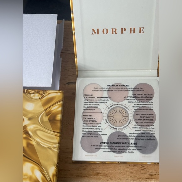 NIB Morphe Rich & Foiled Gold Seeker 9-pan Artistry Eyeshadow Palette SOLD OUT - Picture 9 of 10